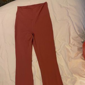 Lululemon Groove Super Hi Rise Flare Pant Nulu Size 8